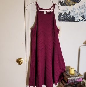 Sweet halter dress with design